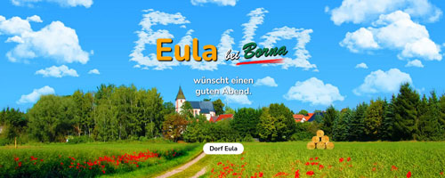 Dorf Eula bei Borna